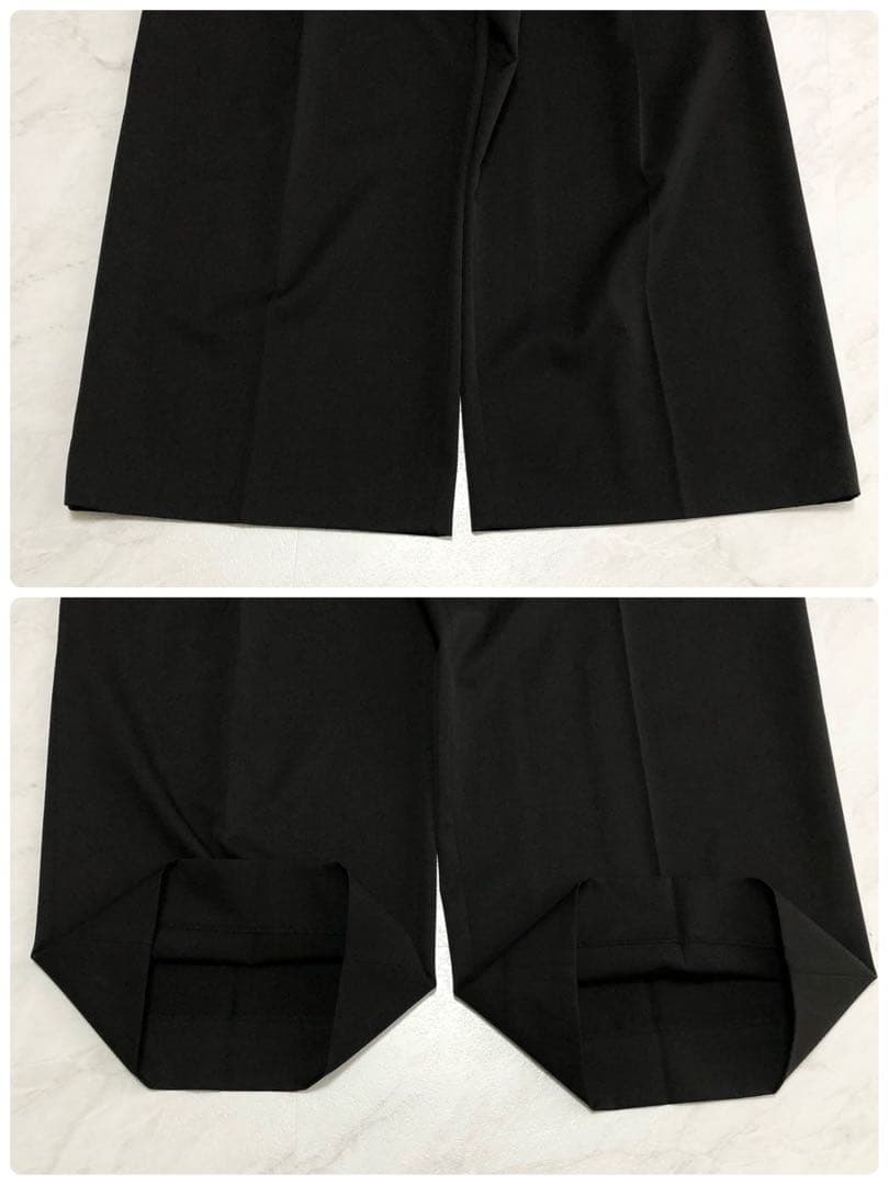 【未使用級】ssstein EXTRA WIDE TROUSERS ブラック M