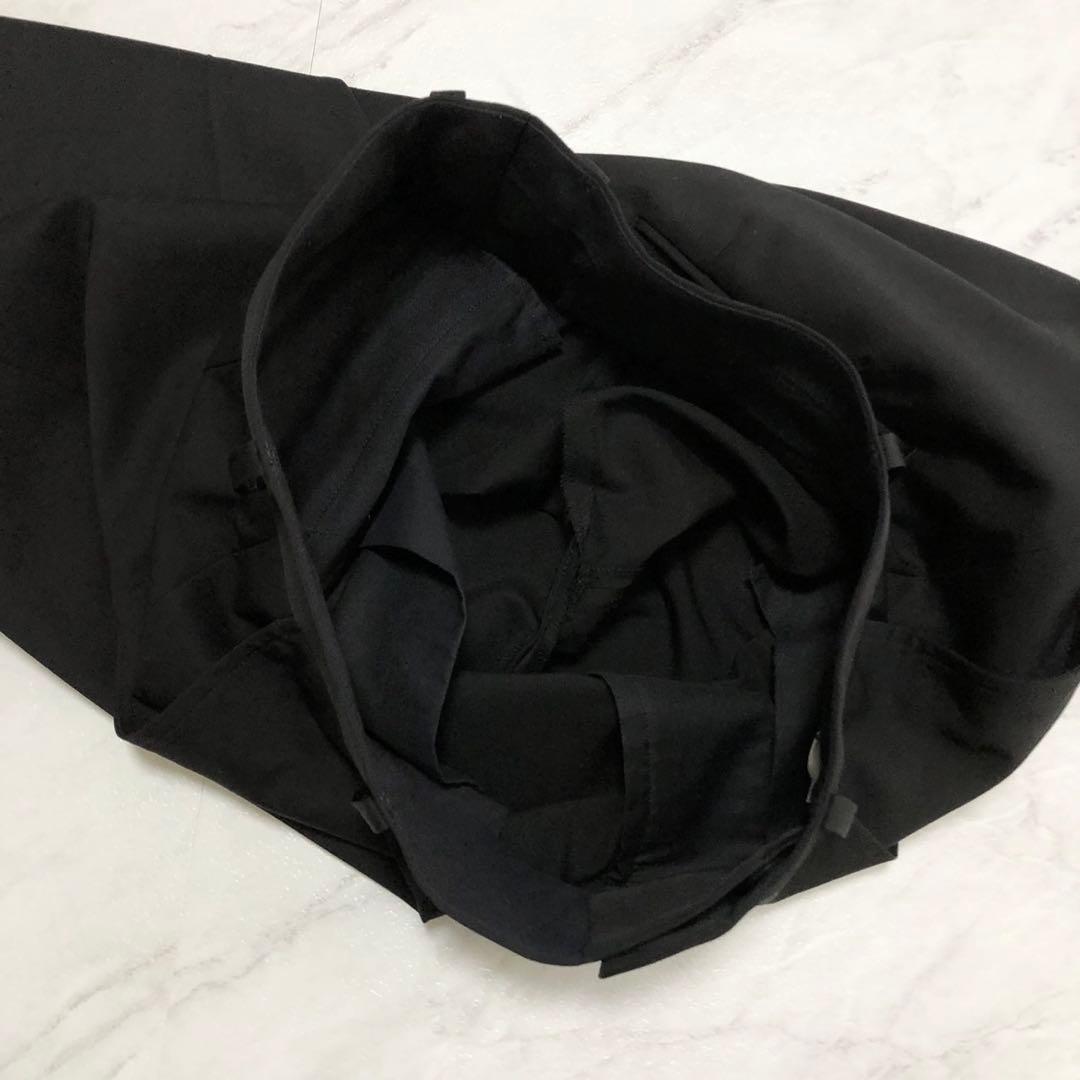 【未使用級】ssstein EXTRA WIDE TROUSERS ブラック M