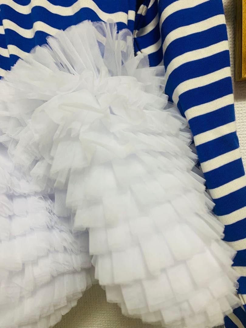 トップス Bibiy FRANCINE TULLE TOP BLUE