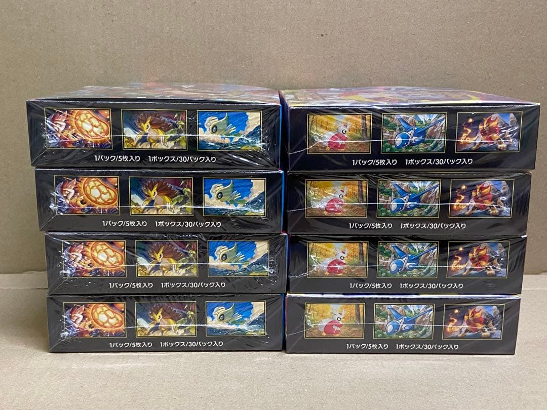 ポケモンカード ポケカ メガプレイブ　 メガシンフォニア　各４箱