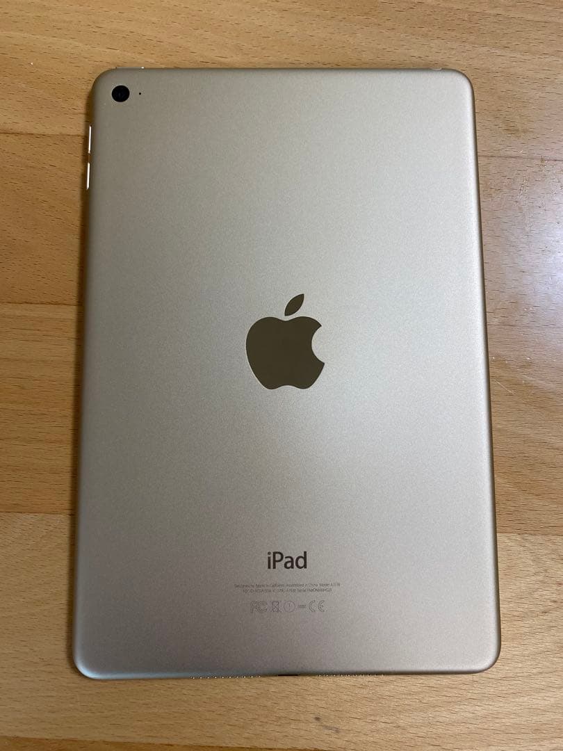 【美品】iPadmini4 第4世代 32GB バッテリー容量100% ゴールド