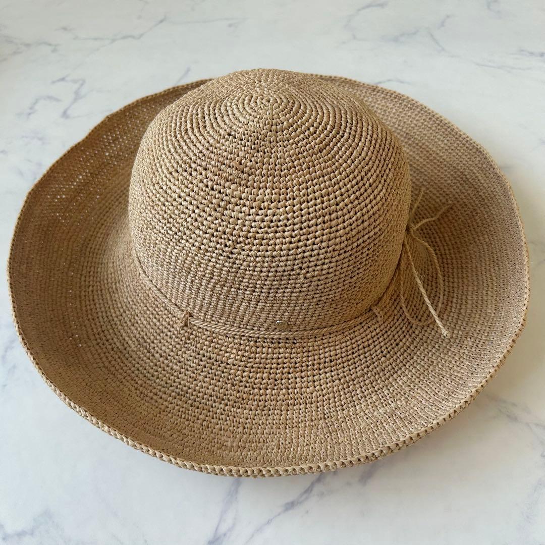 未使用品✨ヘレンカミンスキー プロヴァンス12 麦わら帽子 ナチュラル ラフィア