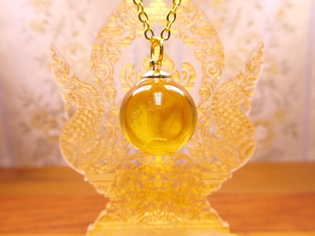 ❇龍の宝珠♎ネックレス♌金龍♋️如意宝珠♉タイのお守り♊プラクルアン✨