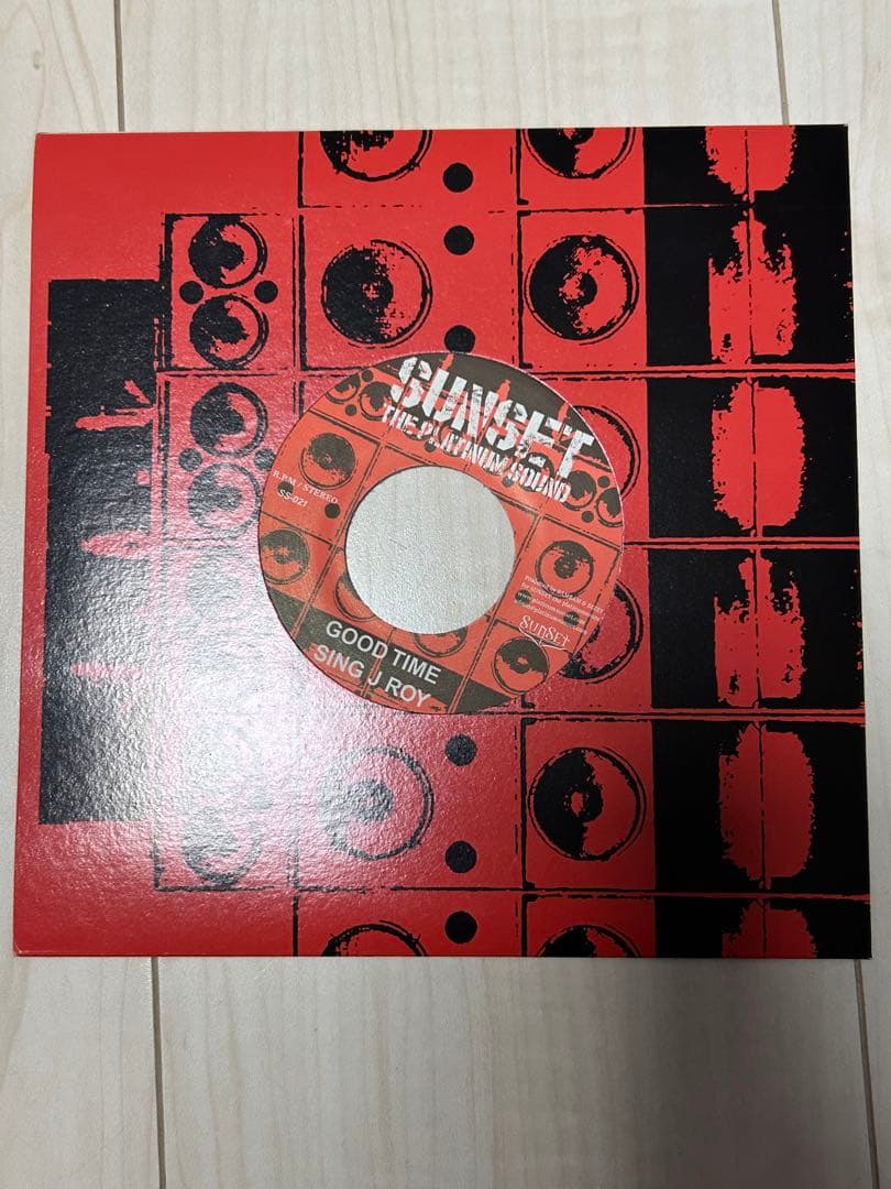 ジャパレゲ　レコード　レゲエ　SUNSET 7インチ　　　 　まとめ売り