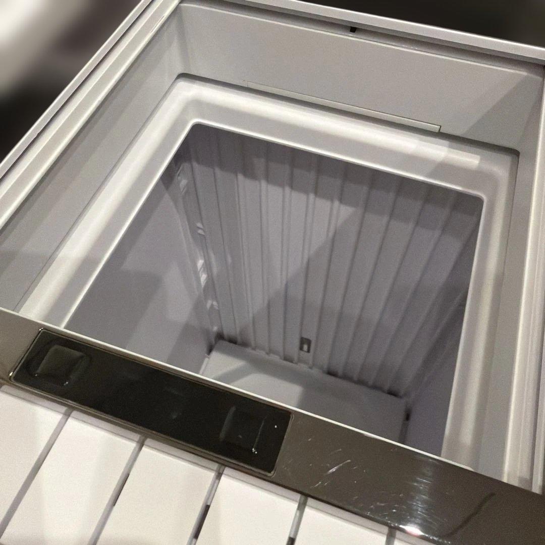 ZitA SQUARE ホワイト キャスター付き ゴミ箱