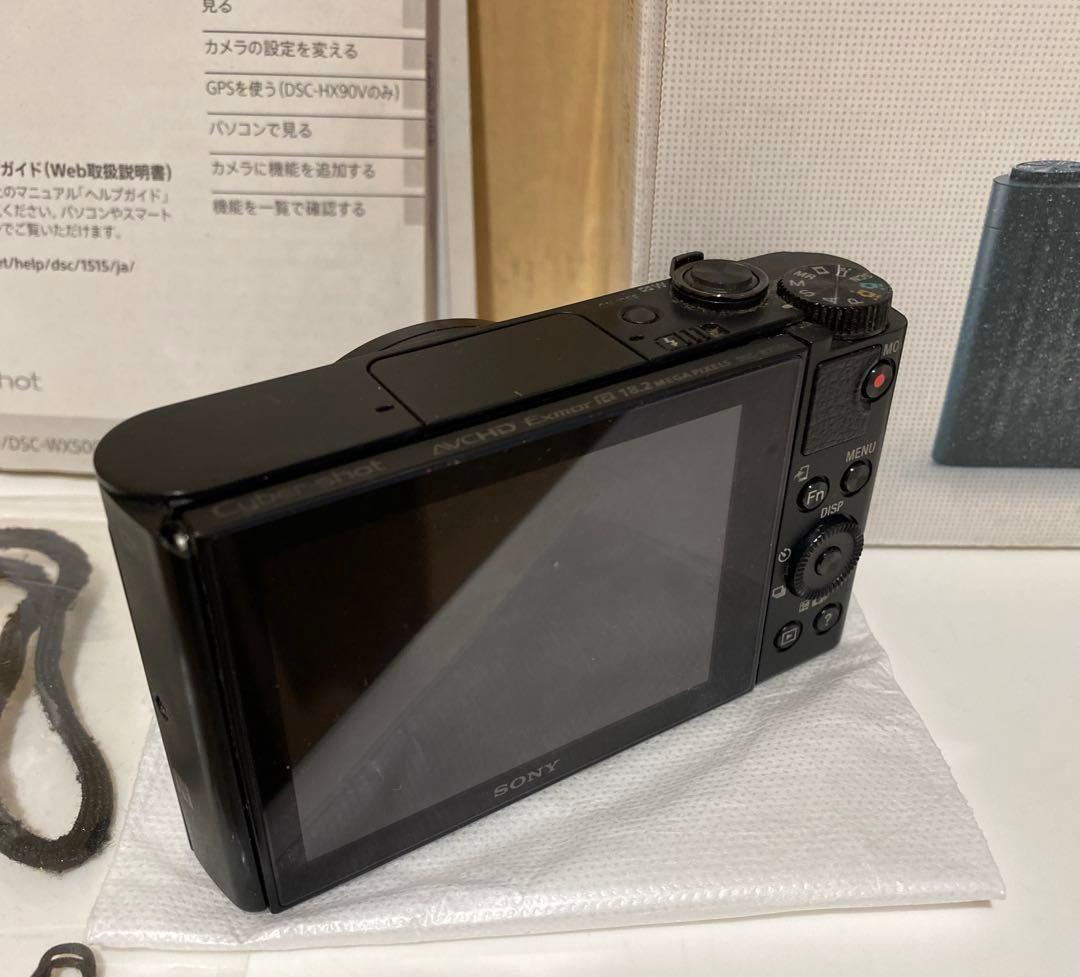 【ジャンク】sony コンデジ cybershot dsc-wx500 デジカメ