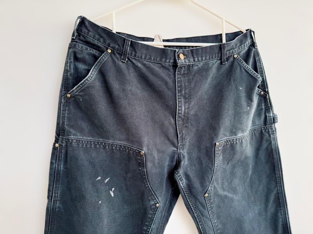 carhartt W42XL30 B01 BLK ダブルニー 2008年製