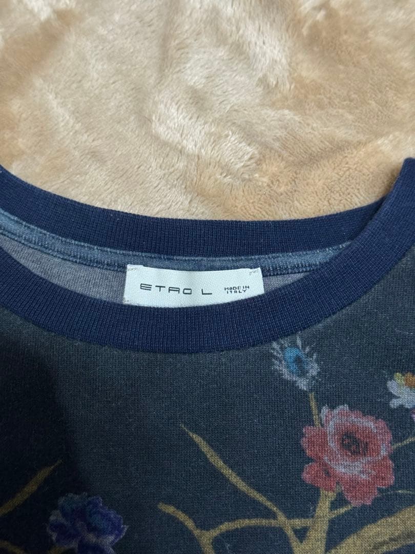 ETRO エトロ ウルフ×ベア 総柄スウェット