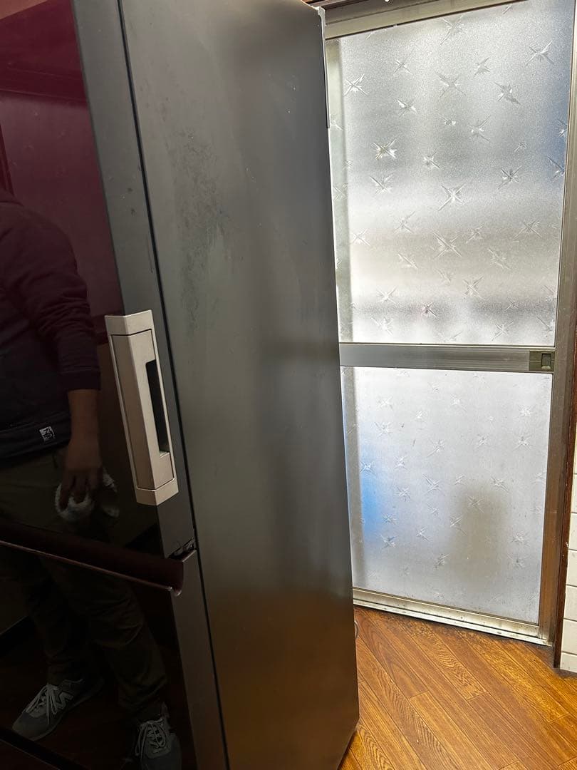 SHARP ブラック 二段式冷蔵庫