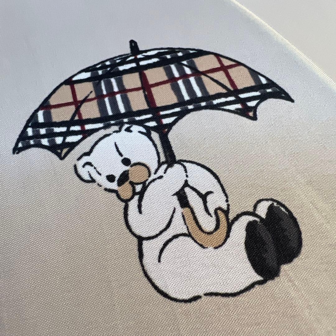 【Burberry】バーバリー ノバチェック クマ柄 傘