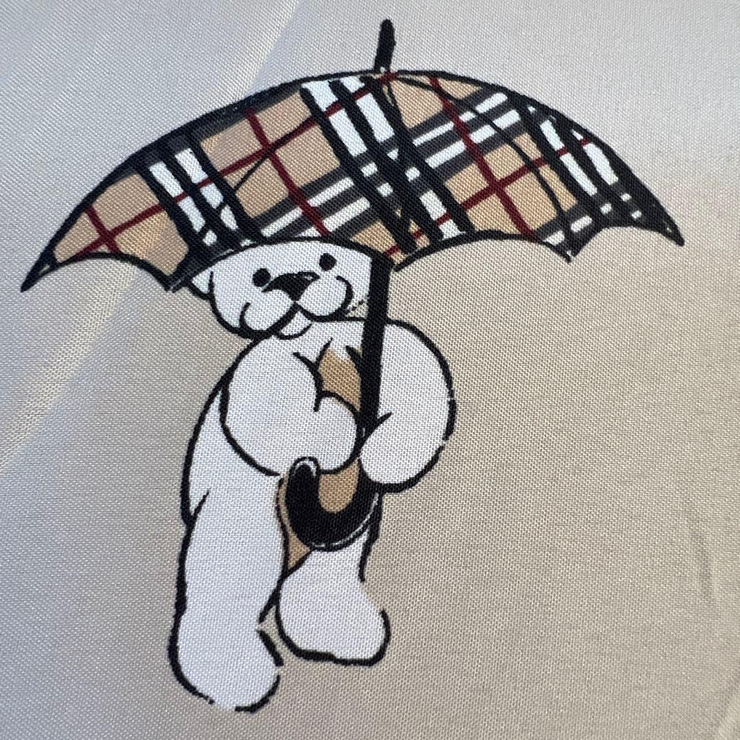 【Burberry】バーバリー ノバチェック クマ柄 傘