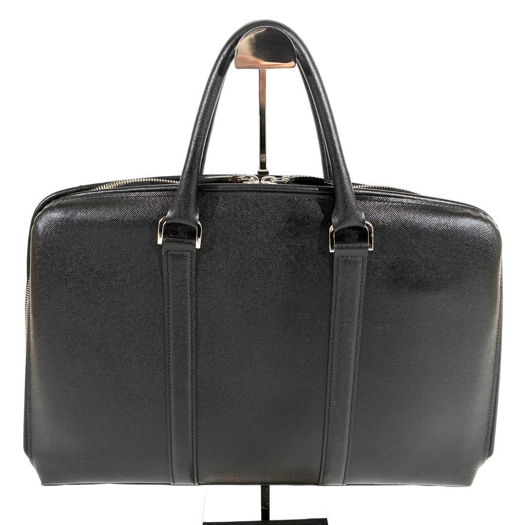 ポーター 吉田カバン アベニュー ブリーフケース ビズネスバッグ 黒 牛革