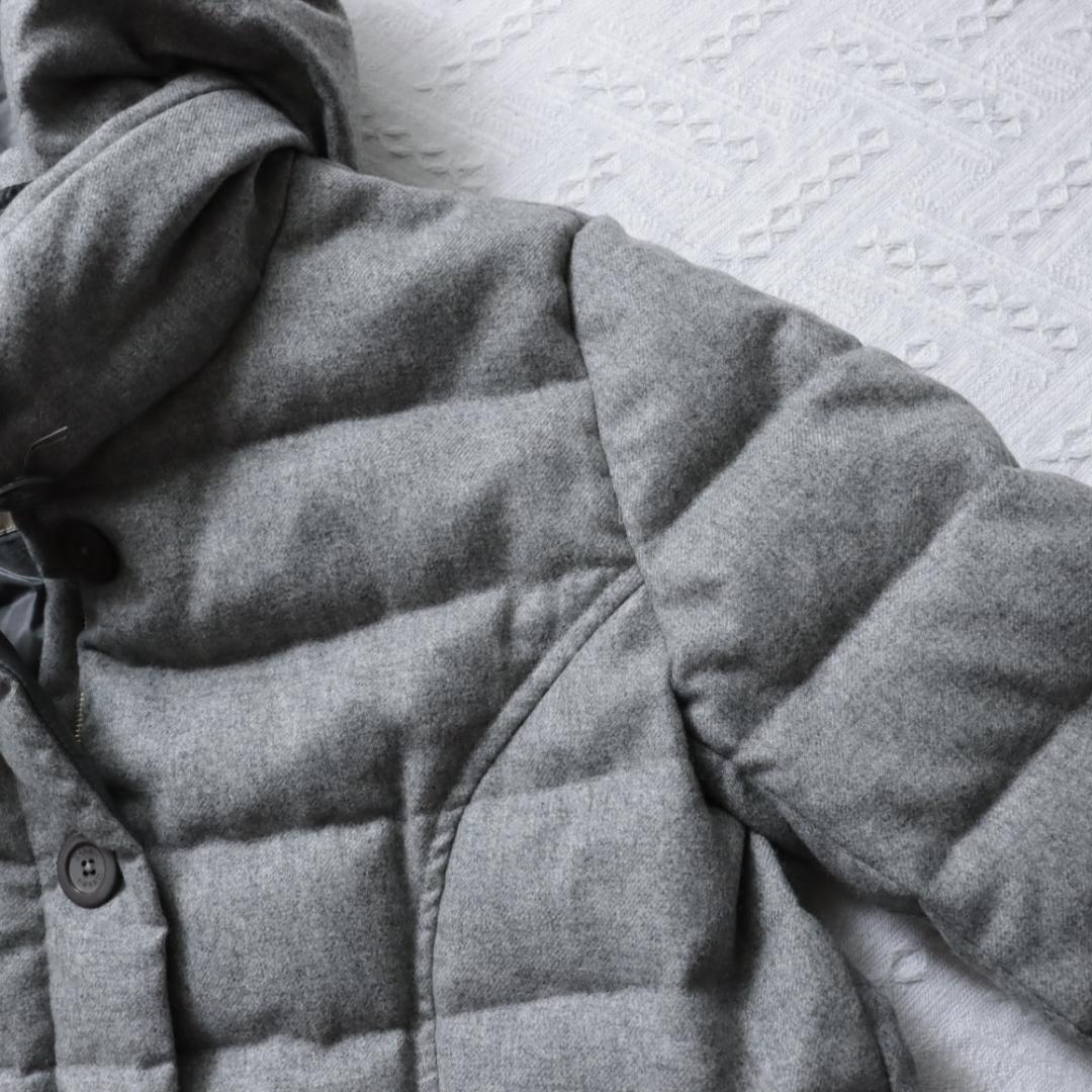 HERNO ヘルノ　ダウンジャケット　コート　ロロピアーナ生地　シルク　48