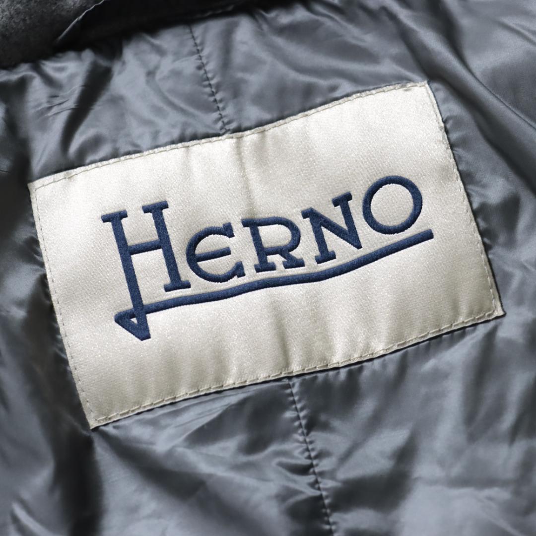 HERNO ヘルノ　ダウンジャケット　コート　ロロピアーナ生地　シルク　48