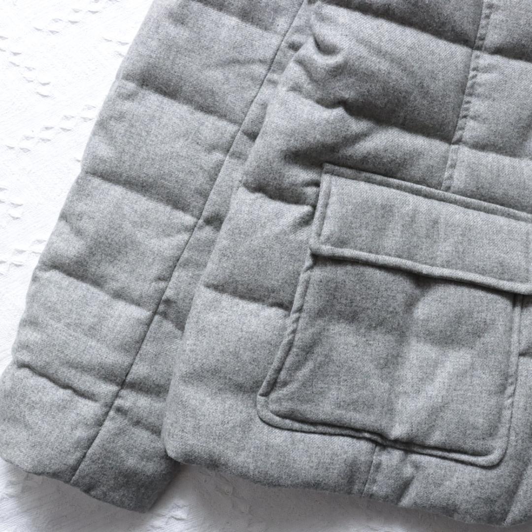 HERNO ヘルノ　ダウンジャケット　コート　ロロピアーナ生地　シルク　48