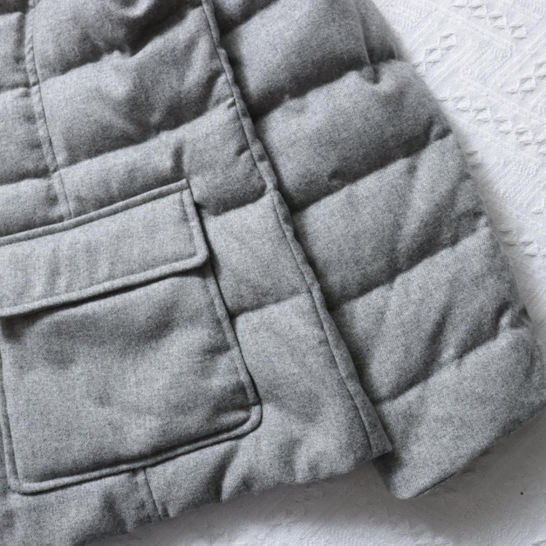 HERNO ヘルノ　ダウンジャケット　コート　ロロピアーナ生地　シルク　48