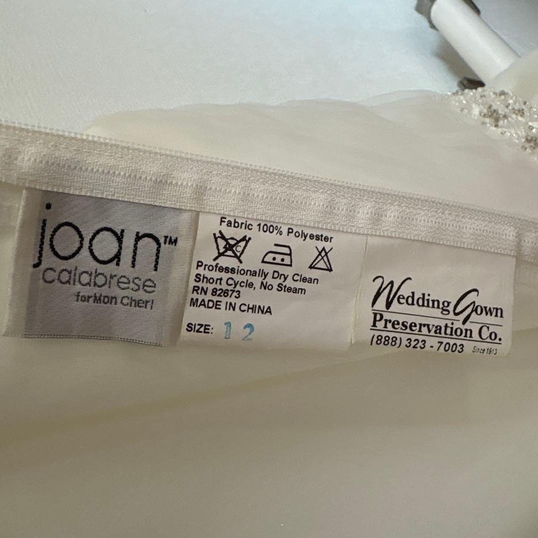 joan calabrese アイボリー ドレス 12