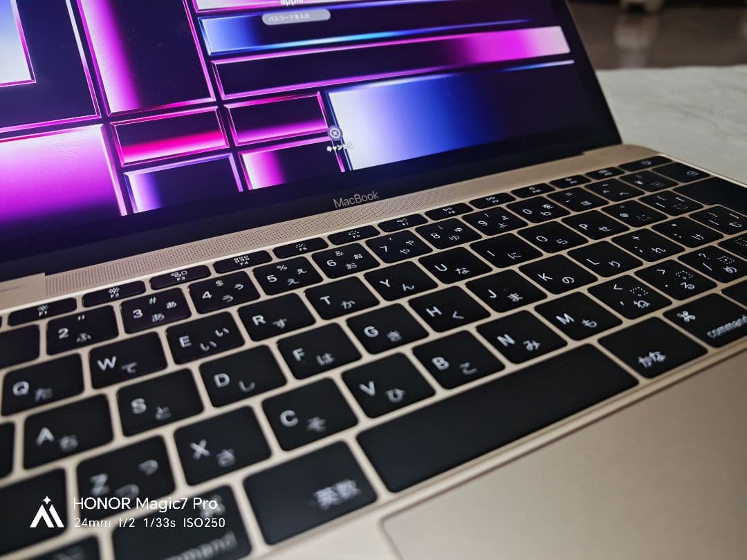 MacBook 12インチ 2017 512GB ゴールド