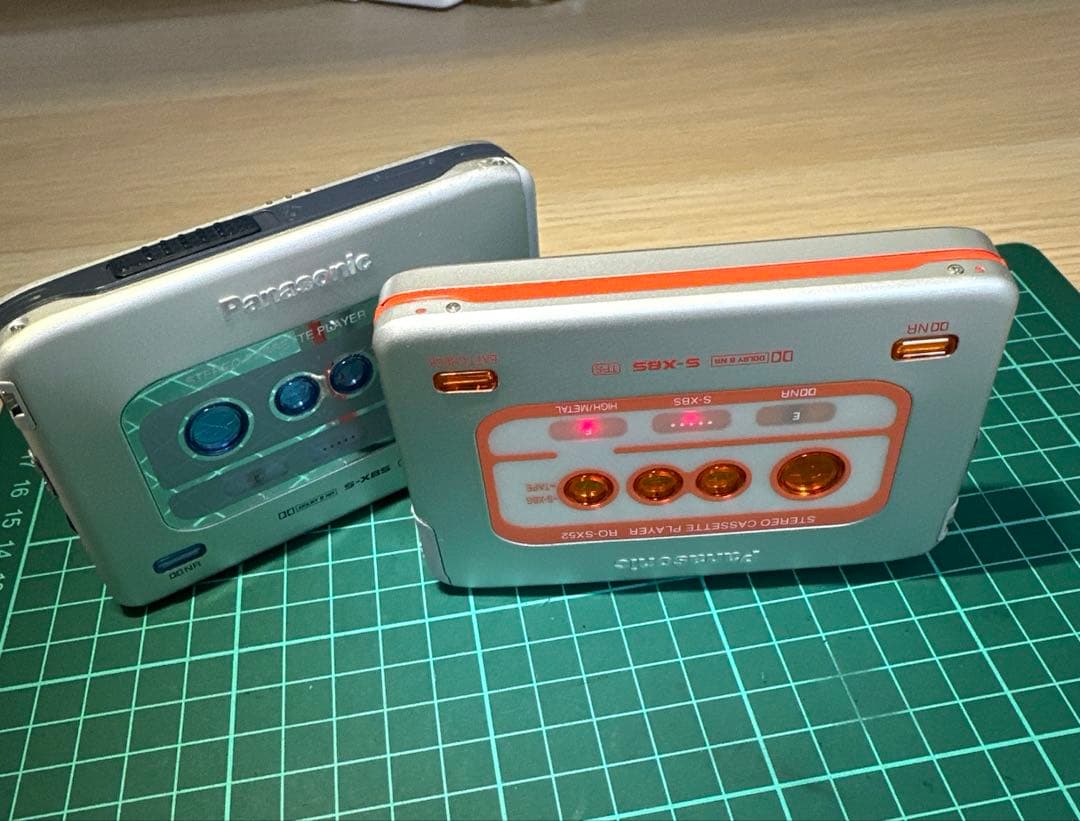 【極美DE修復品】Panasonic カセットプレーヤー RQ-SX52