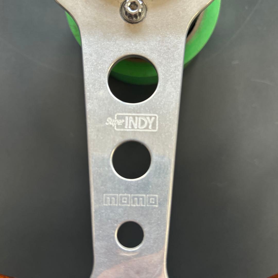 momo superindy スーパーインディ34.5φ 美品！