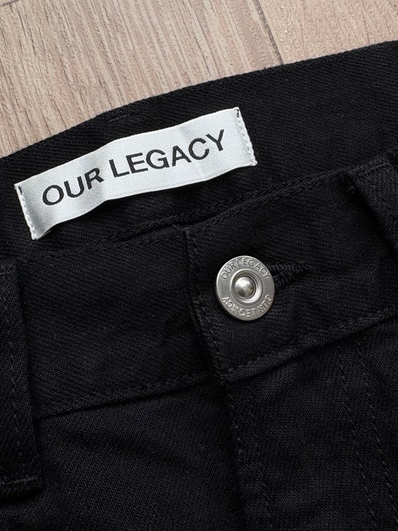 V　our legacy THIRD CUT Black Selvedge