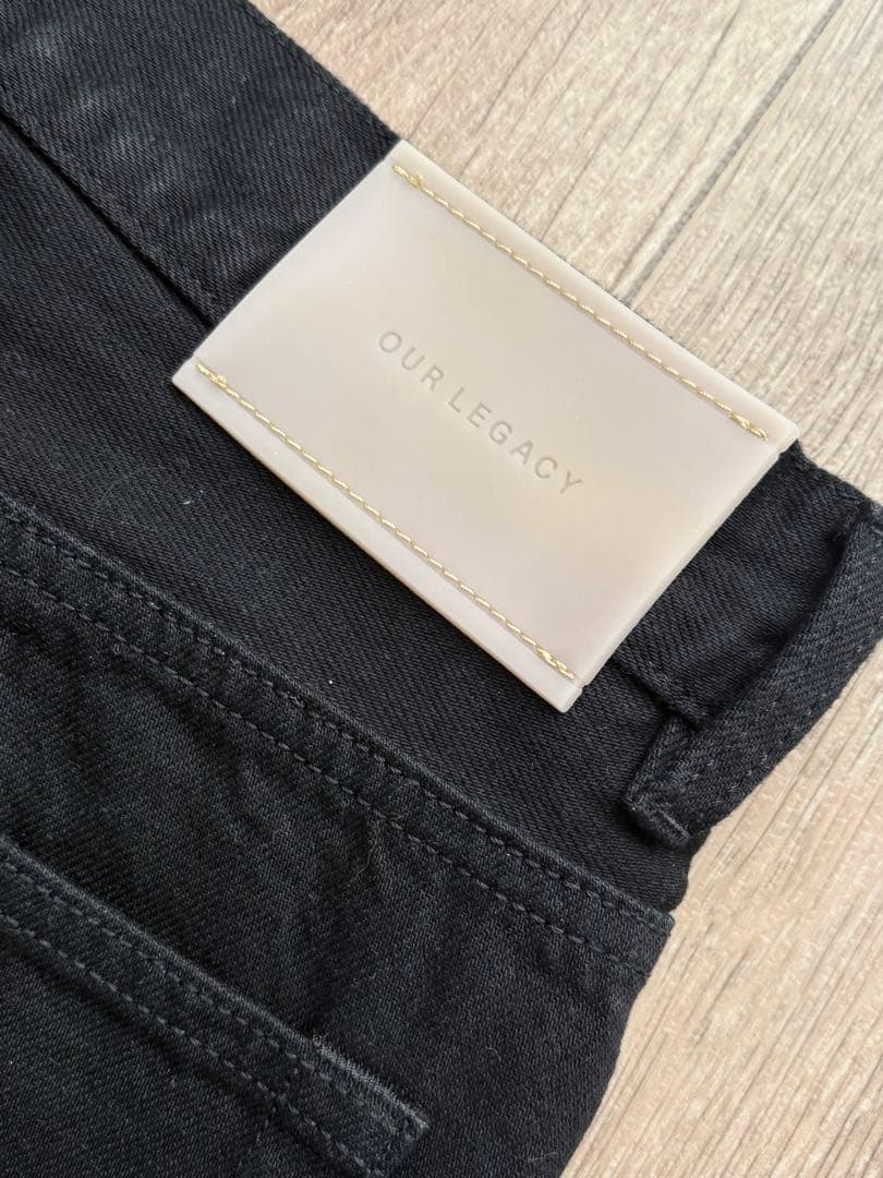 V　our legacy THIRD CUT Black Selvedge