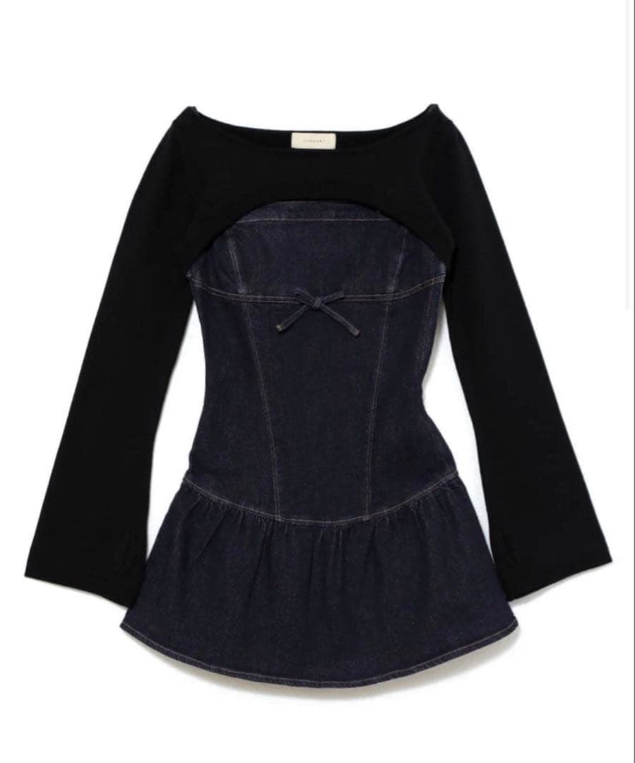 ワンピース bonnie denim mini dress