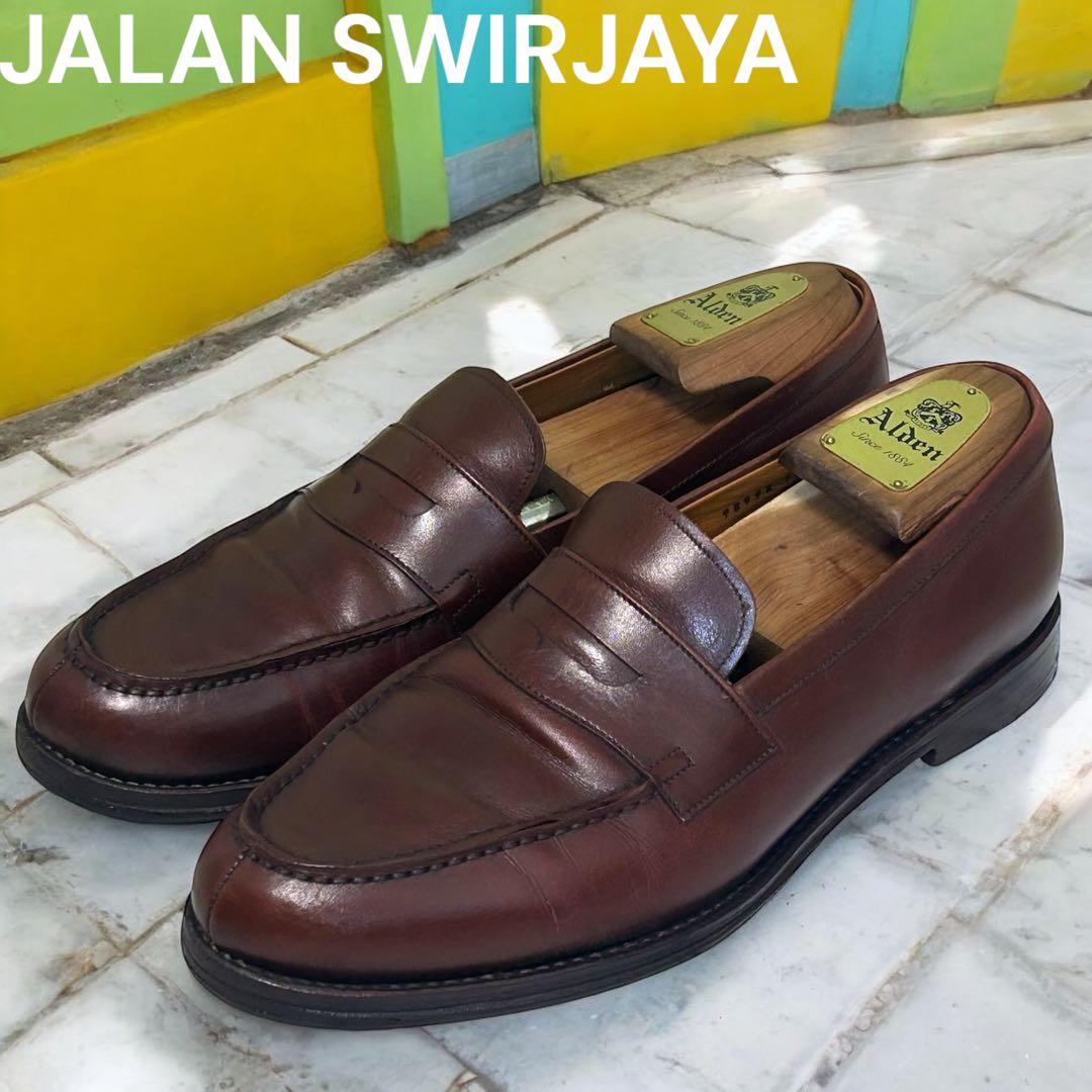 ナカノタイガ ジャランスリワヤ ペニーローファー 18045 26.5