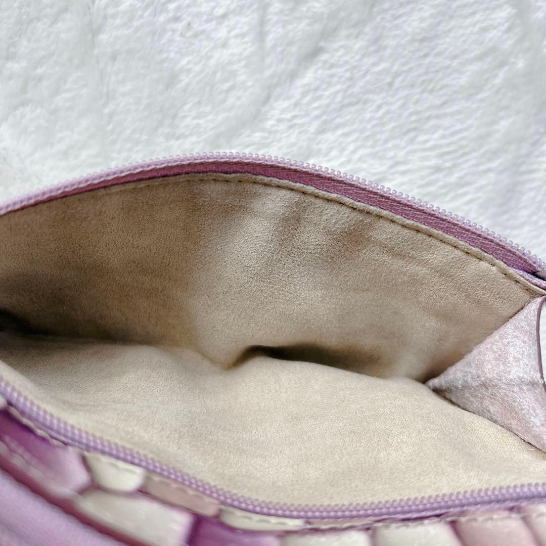 ATAO スリモ ヴィトロ ロージーラベンダー L字ファスナー 長財布