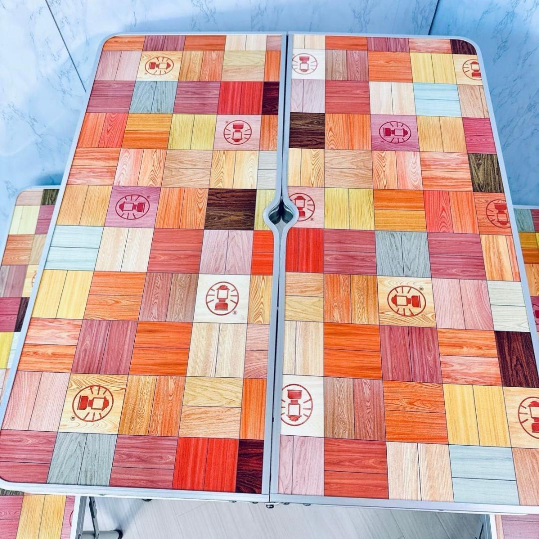 美品 コールマン ナチュラルモザイク ファミリーリビングセット/ミニプラス