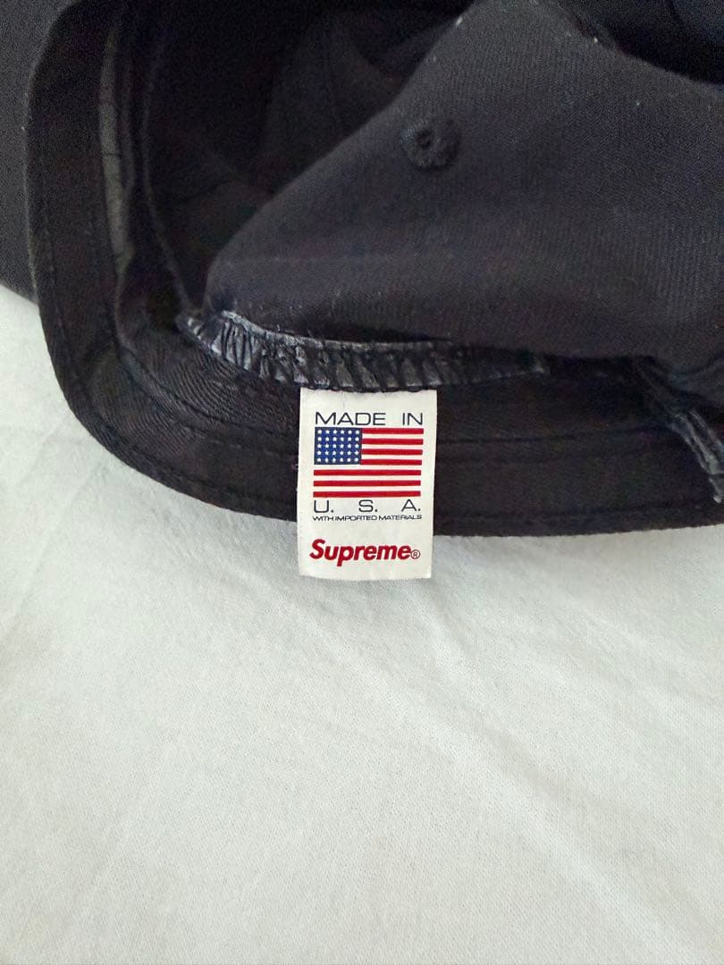 Supreme キャンプキャップ　黒