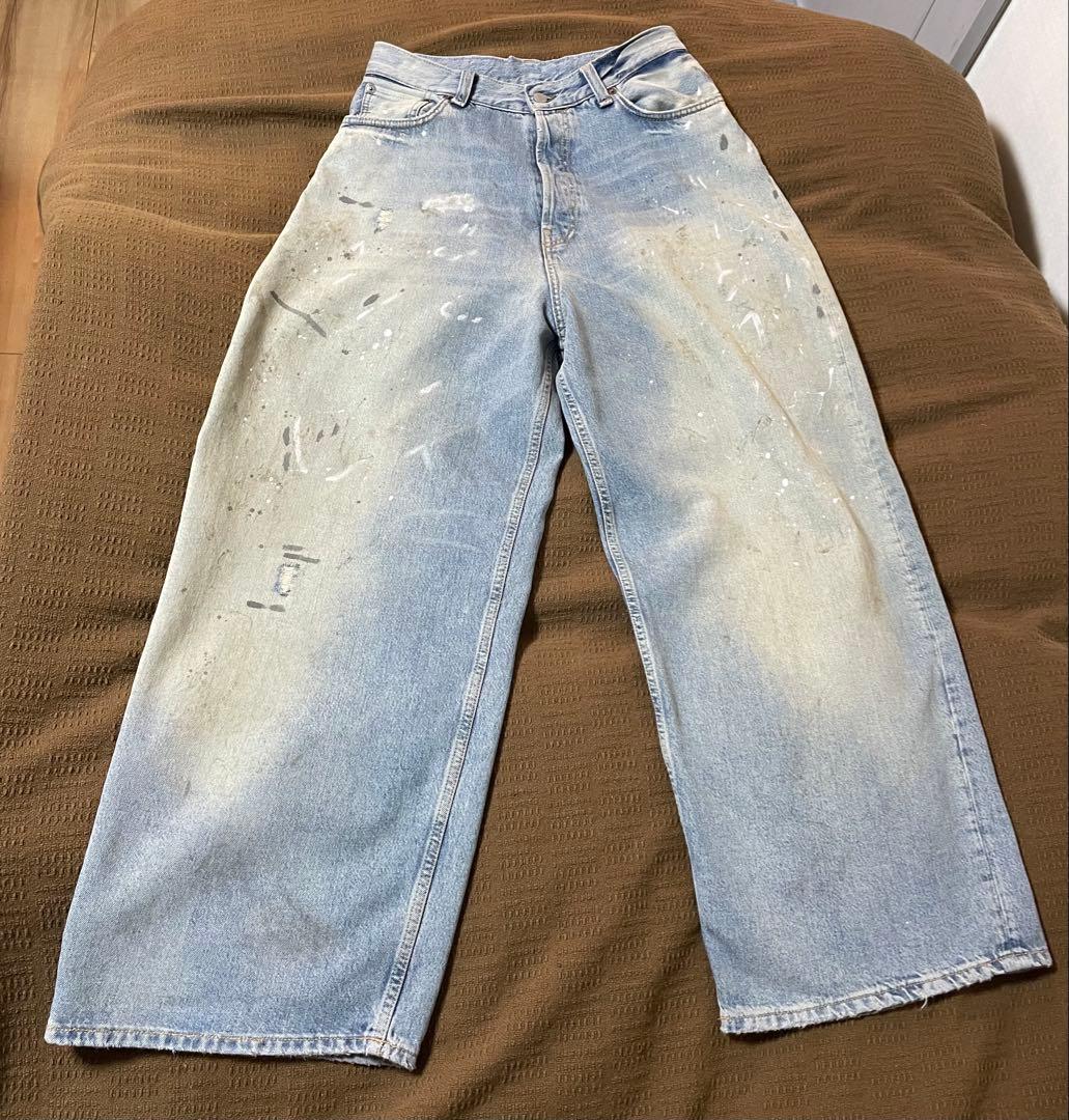 Acne studios 2023 スーパーバギーフィットジーンズ　アクネデニム
