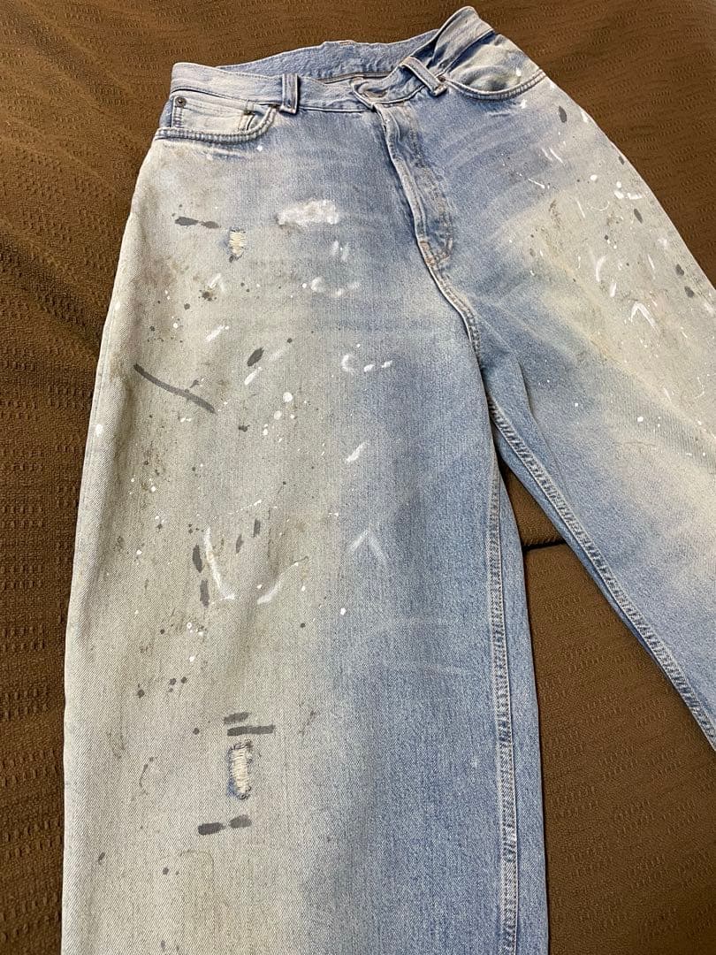 Acne studios 2023 スーパーバギーフィットジーンズ　アクネデニム