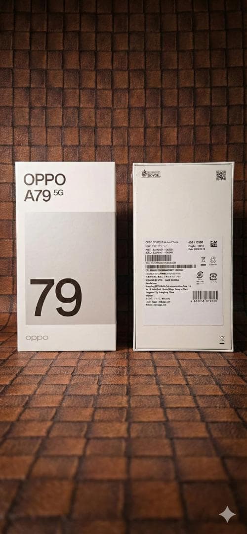 【本日購入・新品】OPPO A79 5G グローグリーン 128GB