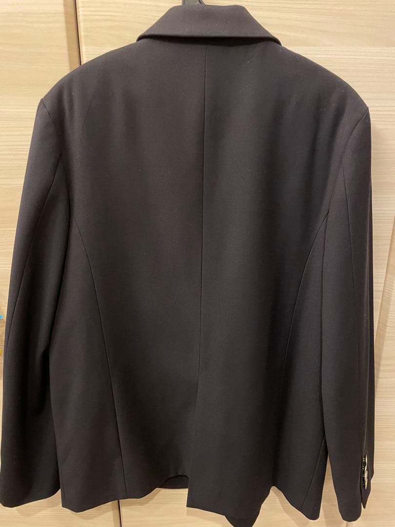 anuans ダブルジャケット　ネイビー