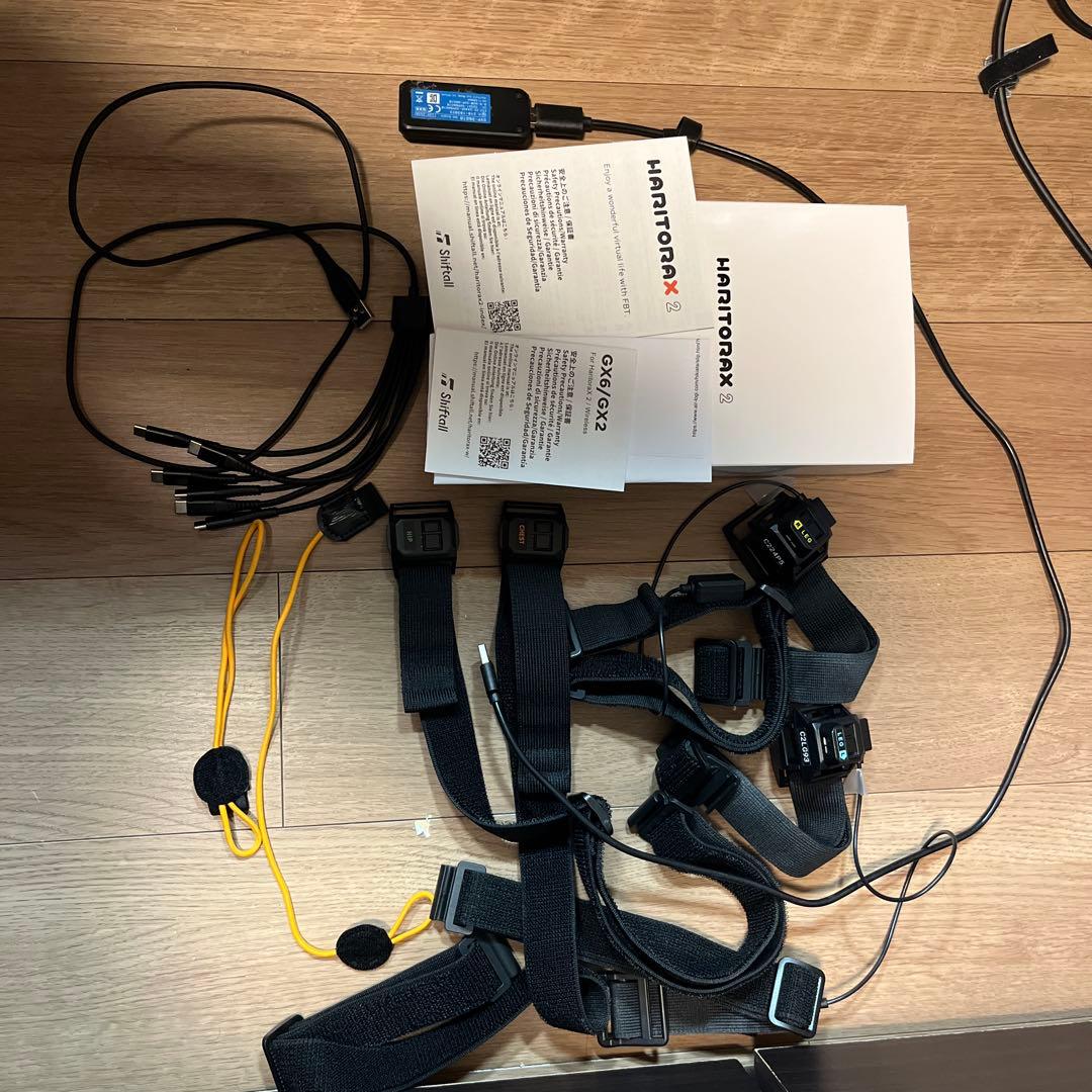 HaritoraX2+ドングル1個+6in1充電ケーブル