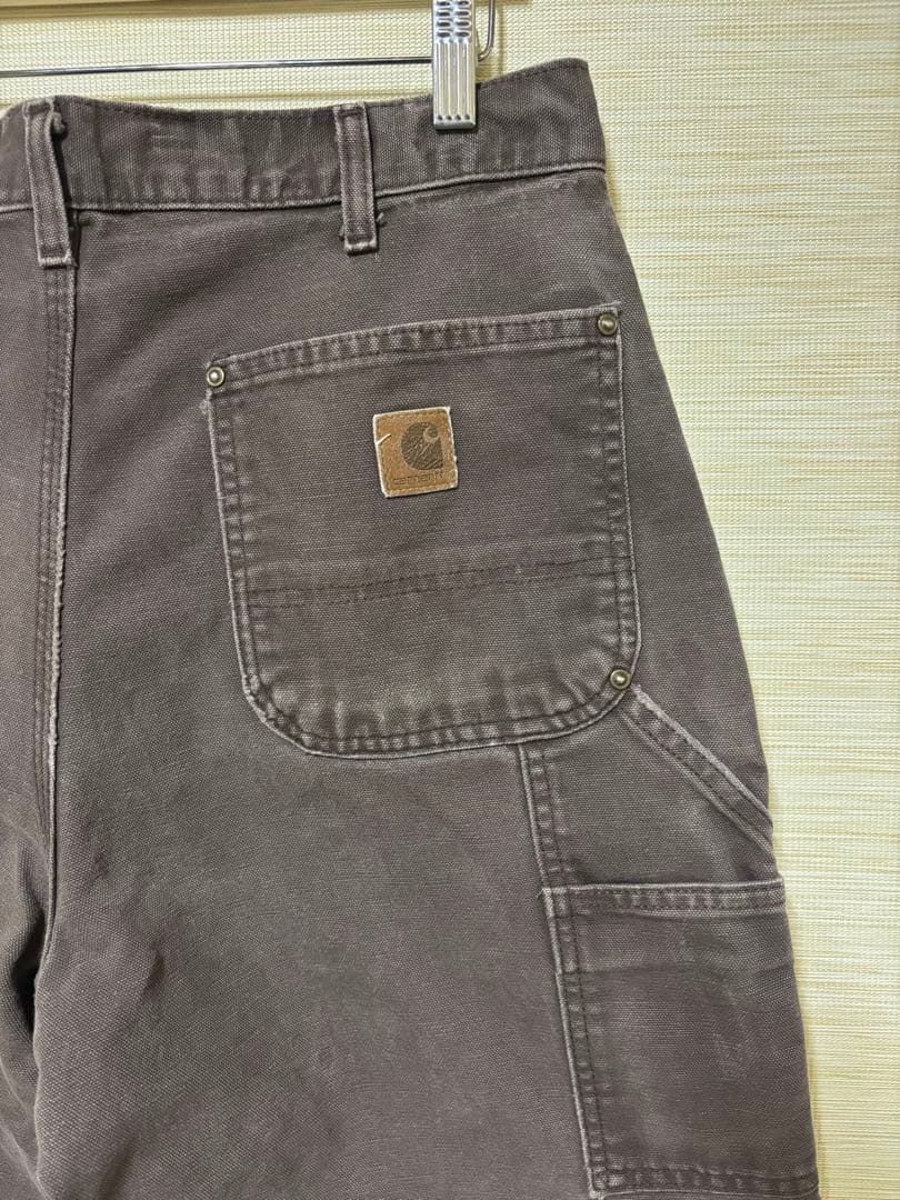 Carhartt ダブルニー ペインターパンツ ダークブラウン ヴィンテージ