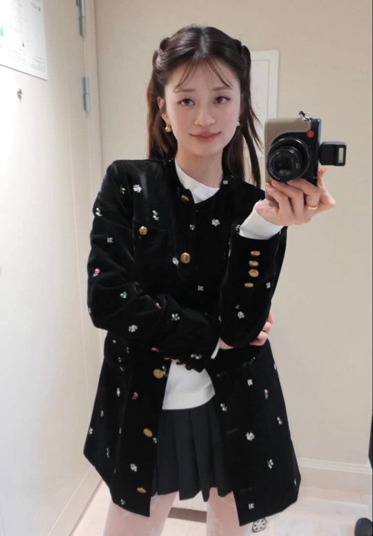 タグ付き新品 bibiy B. STARRY JACKET DRESS 刺繍