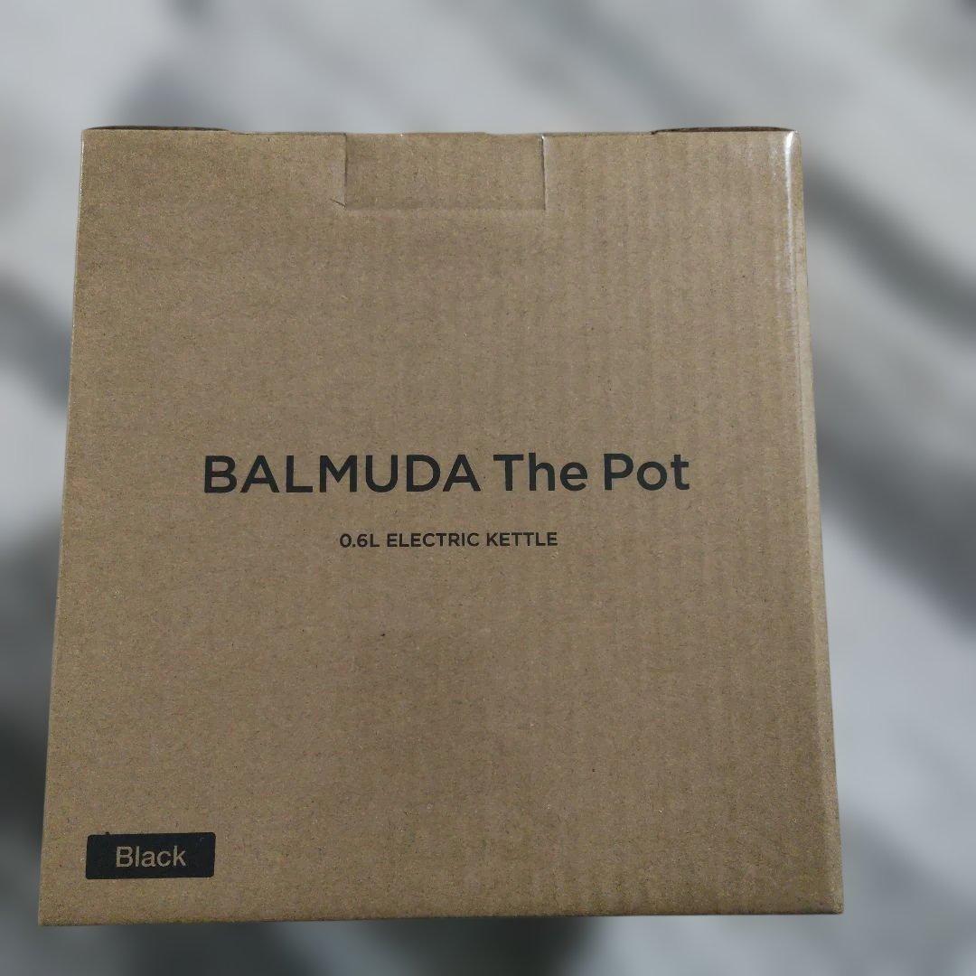 新品未使用　BALMUDA The Pot KPT01JP-BK