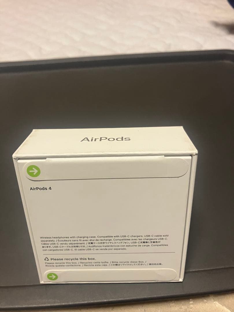『Amazon購入品』　『新品未開封』AirPods4ノイキャン未搭載