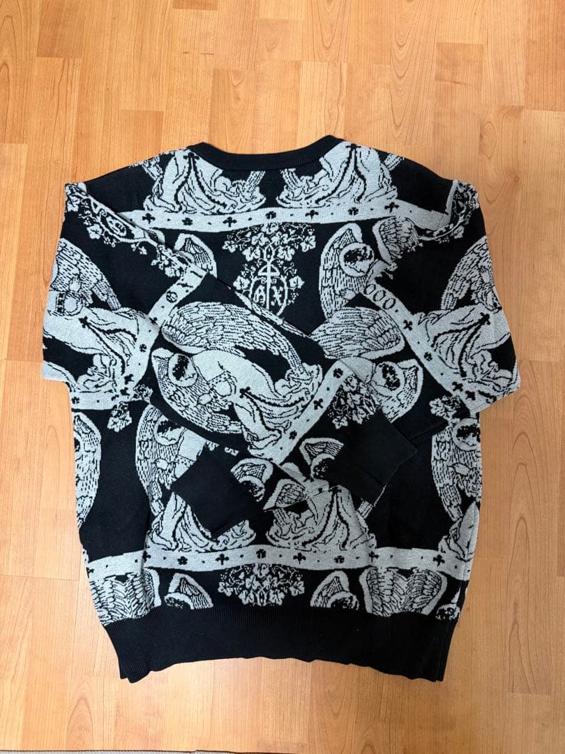 GX1000 JACQUARD CREWNECK ニット M