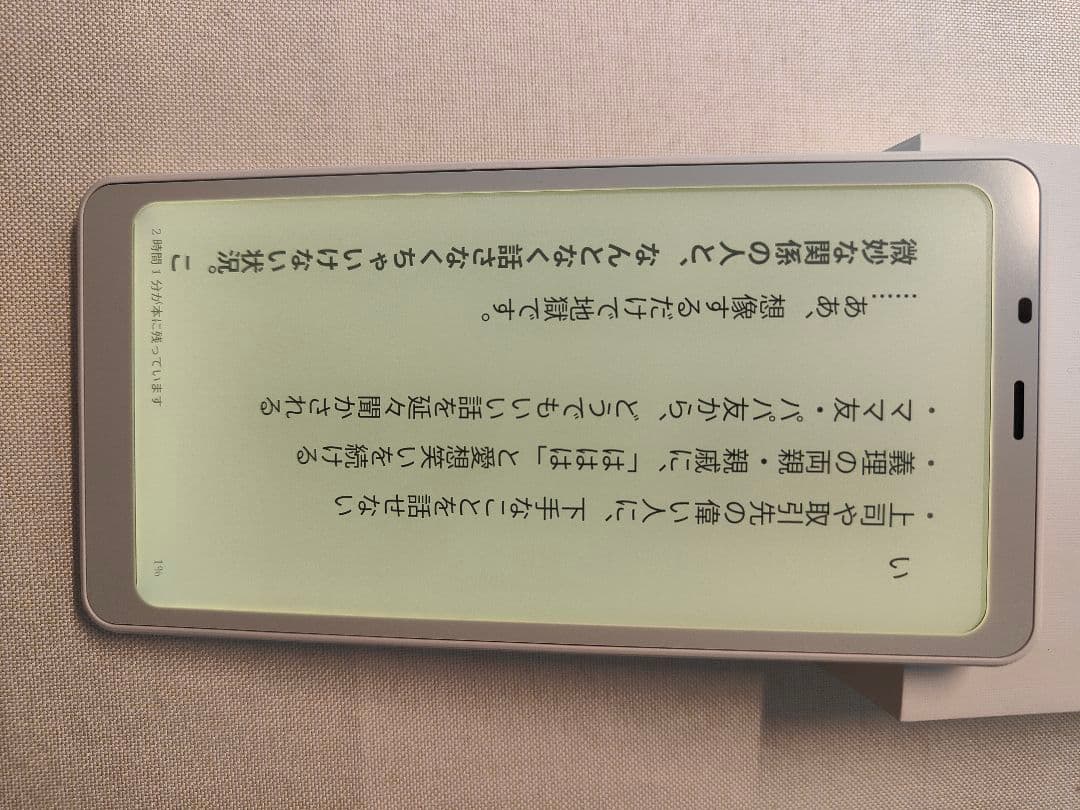 電子リーダー　BOOX　palma 白