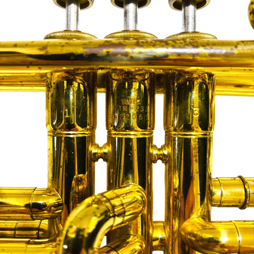 YAMAHA ヤマハ トランペット YTR-233 ハードケース/スタンド付き