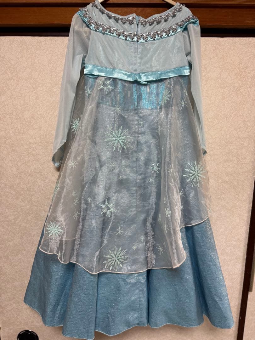 ディズニー公式　ビビディバビディブティクドレス　エルサ　110センチ