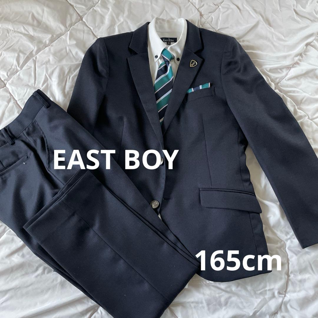 EAST BOY スーツ 165cm ネイビーストライプ