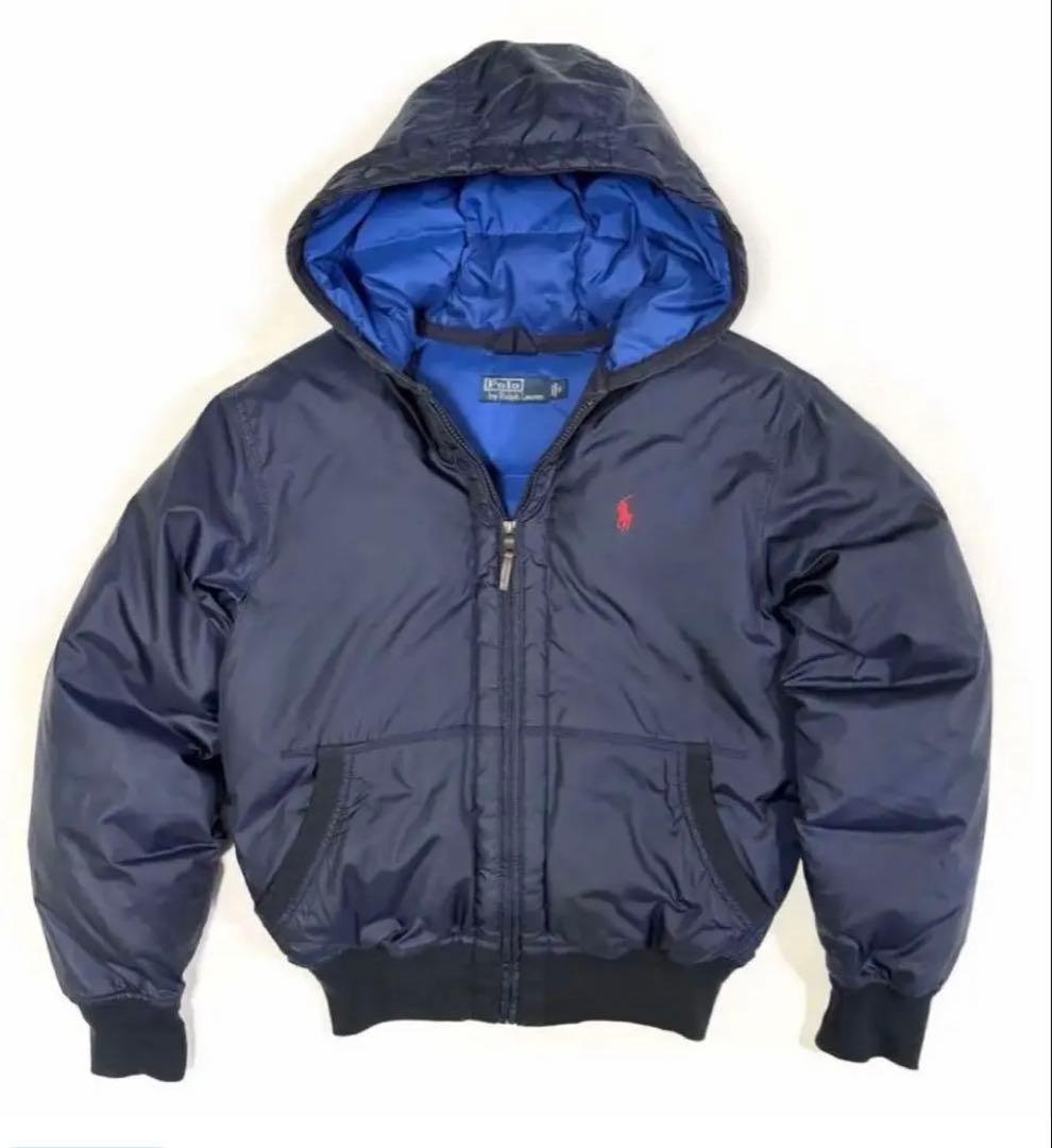 ポロラルフローレン フード付きダウンジャケット