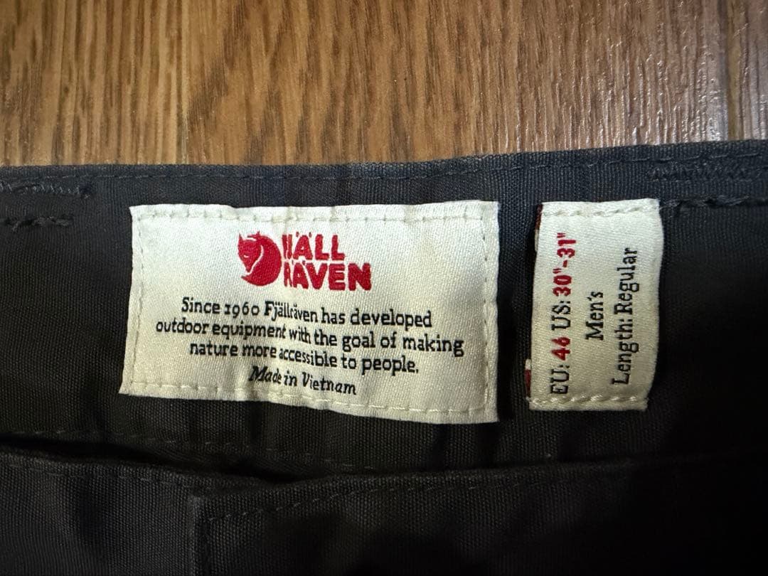 0*z様 フェールラーベン Vidda Pro Trousers uesd