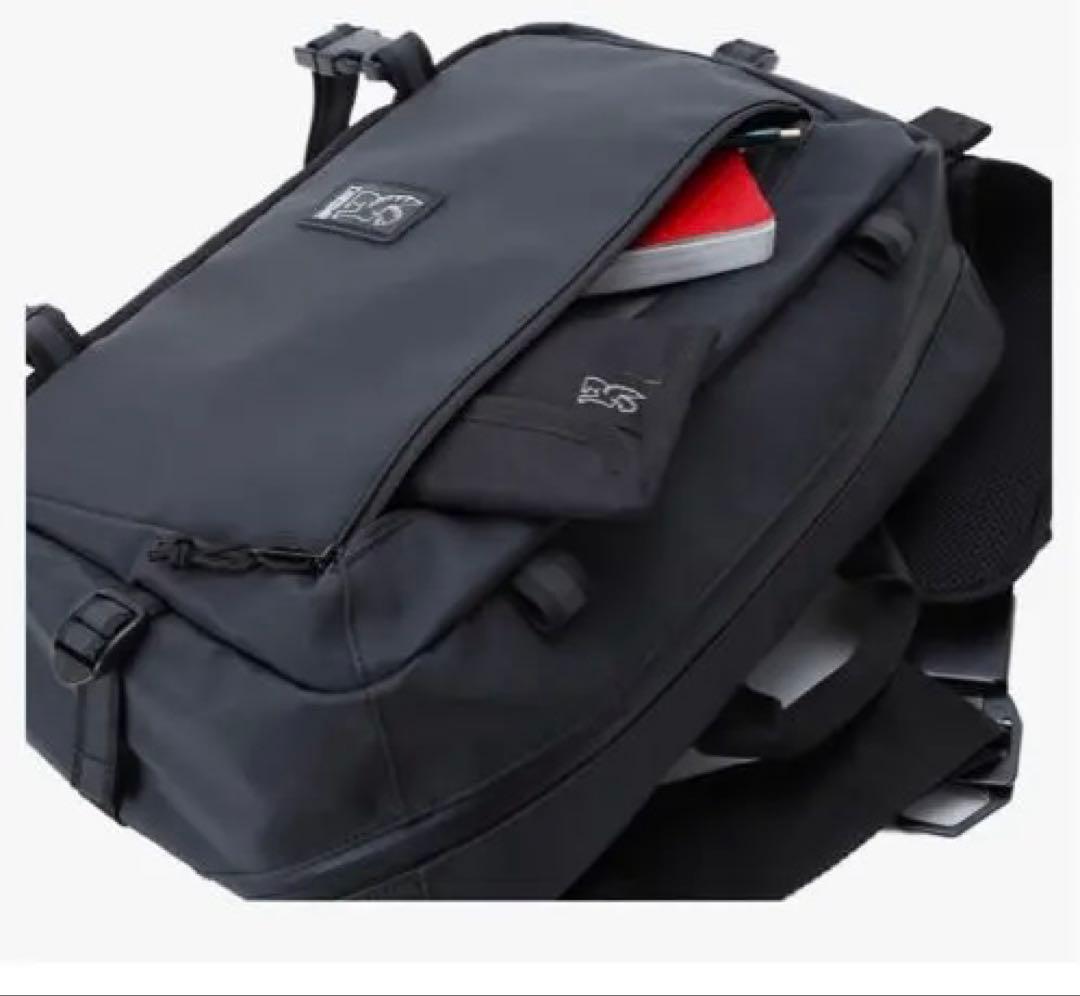 CHROME KADET ブラック ターポリン 15L