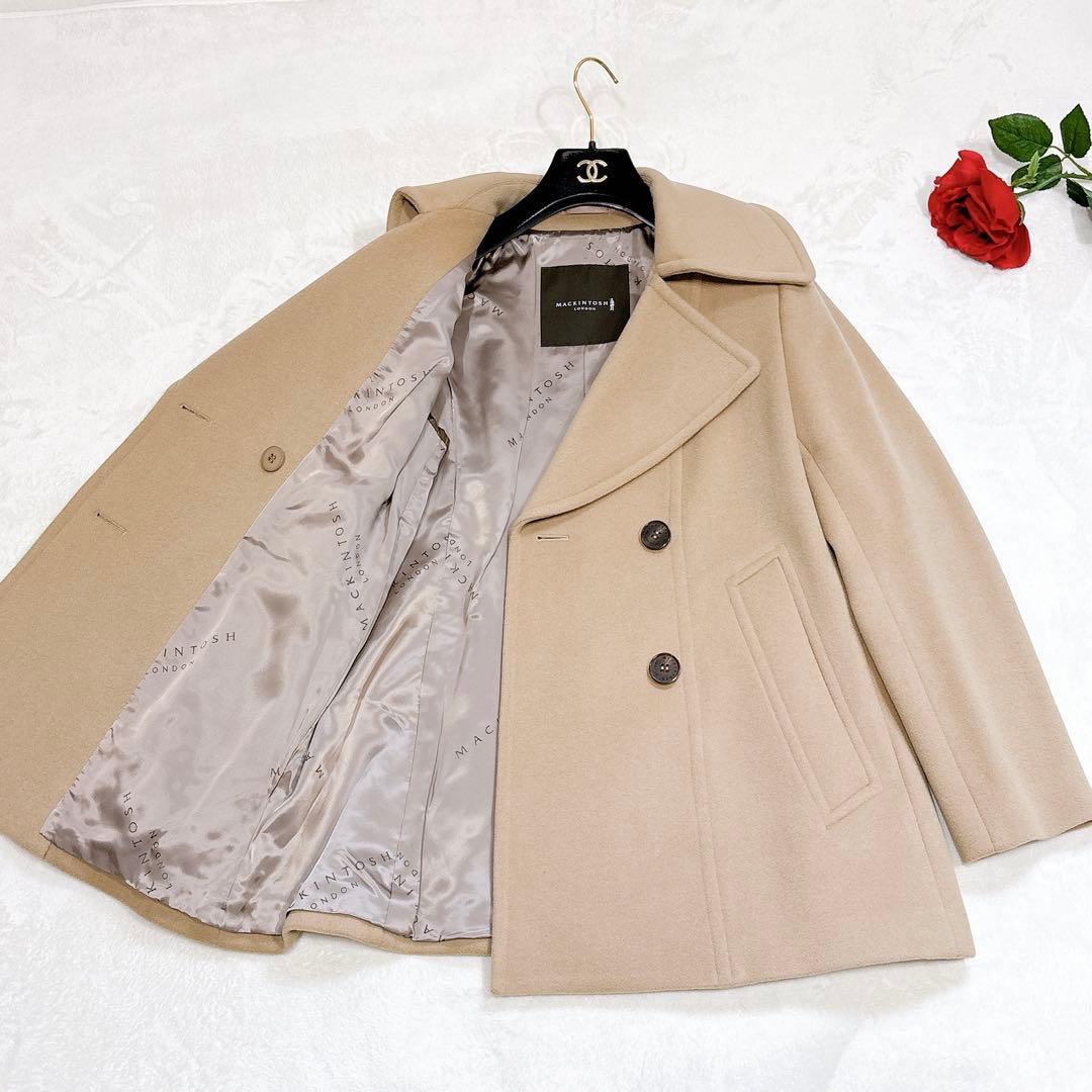 未使用✨　マッキントッシュ　ロンドン　ピーコート　カシミヤ　XXL