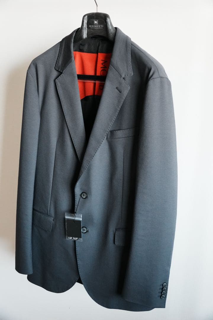 新品‼️MOVB Duplex Cotton シングル２Bジャケット グレー